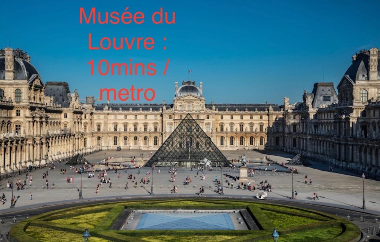Studio 10 Mins Walk Eiffel Tower, Paris 16 Ngoại thất bức ảnh